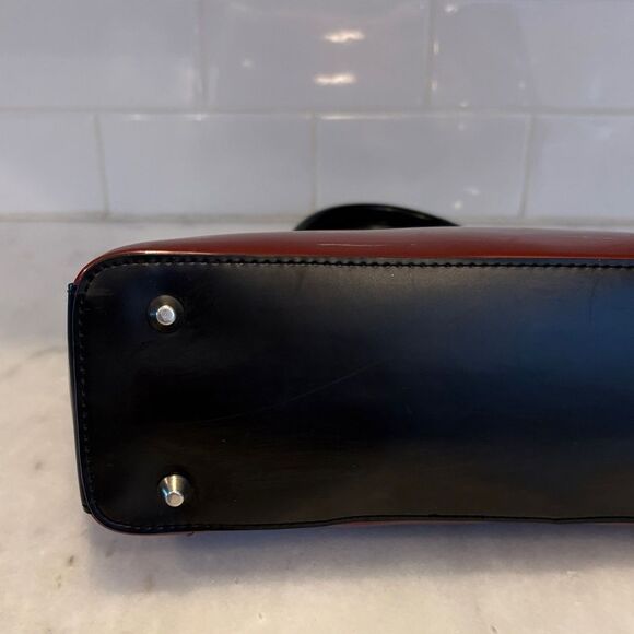 Beijo Bag Purse Handbag The Diva High Gloss Convertible Crossbody Satchel Bag - Picture 12 of 16